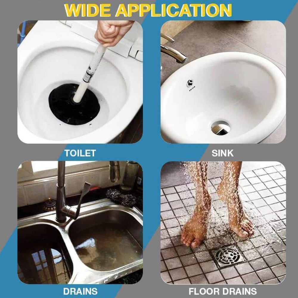 Drain Snake Flexible - Pembersih Pipa Saluran Air Profesional Diameter
