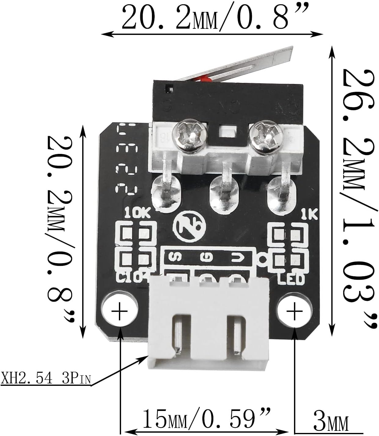 Creality Printer Ender 3 - Sakelar Batas Sumbu XYZ Resmi Creality