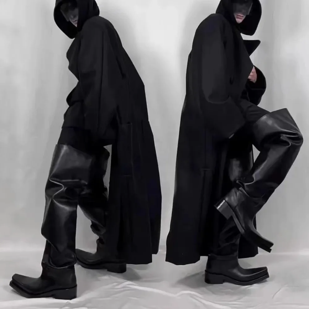 Pipe Bending Spring - Sepatu Bot Berkuda Hitam untuk Wanita
