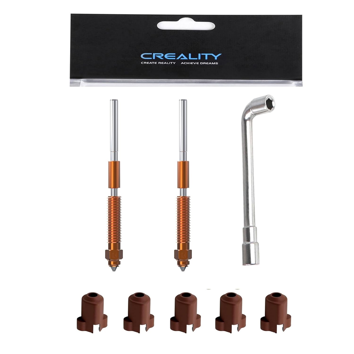 1/3/5 Buah Nosel Creality K1C, - Creality Printer K1 ulasan dan harga